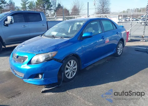 2010 Toyota Corolla S z USA, uszkodzony, nr VIN 2T1BU4EE5AC464546